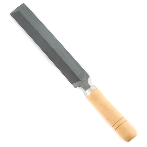 ツボサン・両刃ヤスリ木柄付１５０ｍｍ・ＲＥ−４