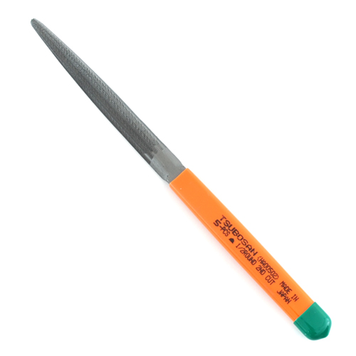 ツボサン・細工用ヤスリ中目半丸・Ｋ−０５２２１５ＭＭ