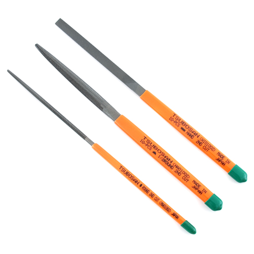 ツボサン・細工ヤスリ３本セット・ＳＴ−０５１８５ＭＭ