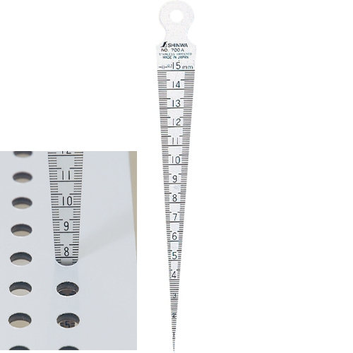 シンワ・テーパーゲージ・ＮＯ．７００Ａ６２６００