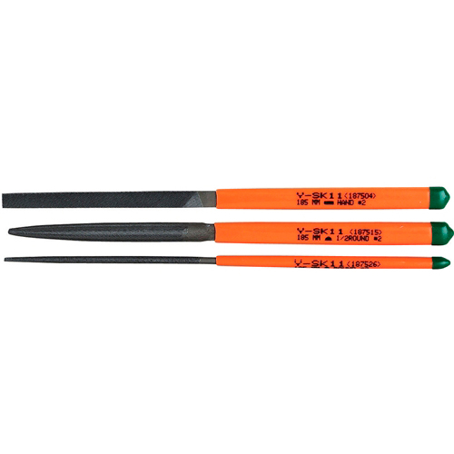 Ｙ−ＳＫ１１・細工用ヤスリセット３本組・ＮＯ．５