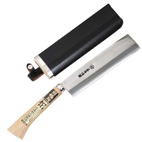 梅鉢龍馬・北海鞘入腰鉈片刃・２２５ＭＭ
