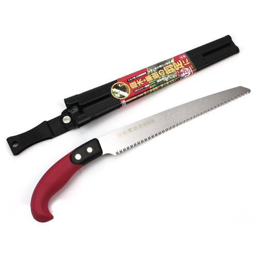 千吉・鞘付き剪定鋸Ｇ付２４０ｍｍ・ＳＧＰＳ−１２
