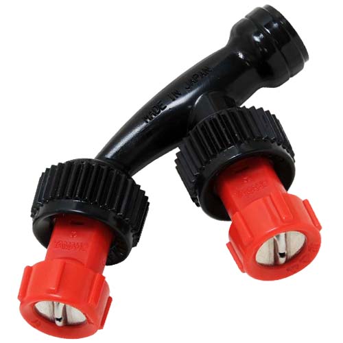 セフティ３・動噴用噴口キリナシ２頭口・Ｉ−８