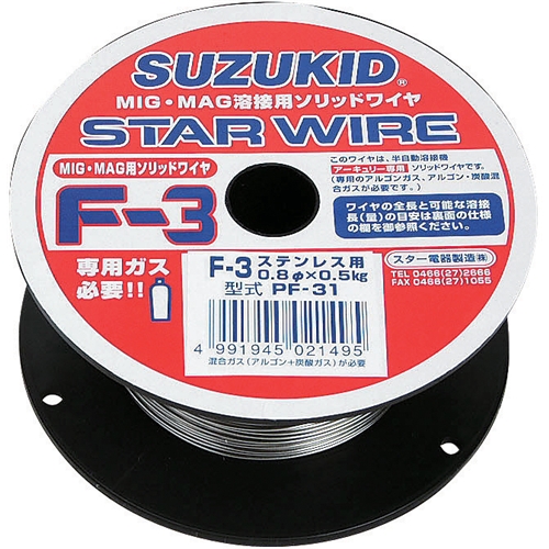 スズキット・スターワイヤーステン用・ＰＦ−３１０．８Ｘ０．５Ｋ