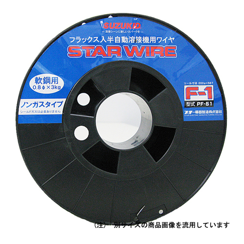 スズキット・スターワイヤ軟鋼用・ＰＦ−５１０．８Ｘ３．０Ｋ