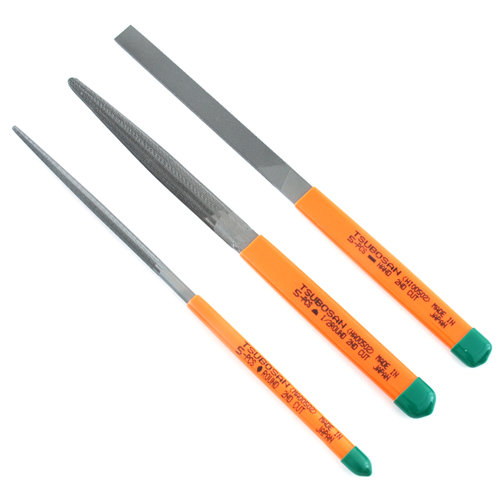 ツボサン・細工ヤスリ３本セット・ＳＴ−０１２１５ＭＭ | 工具ラボ